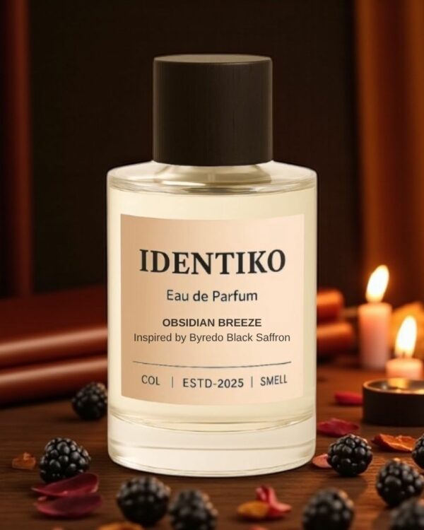Obsidian Breeze (Inspired by BYREDO BLACK SAFFRON)